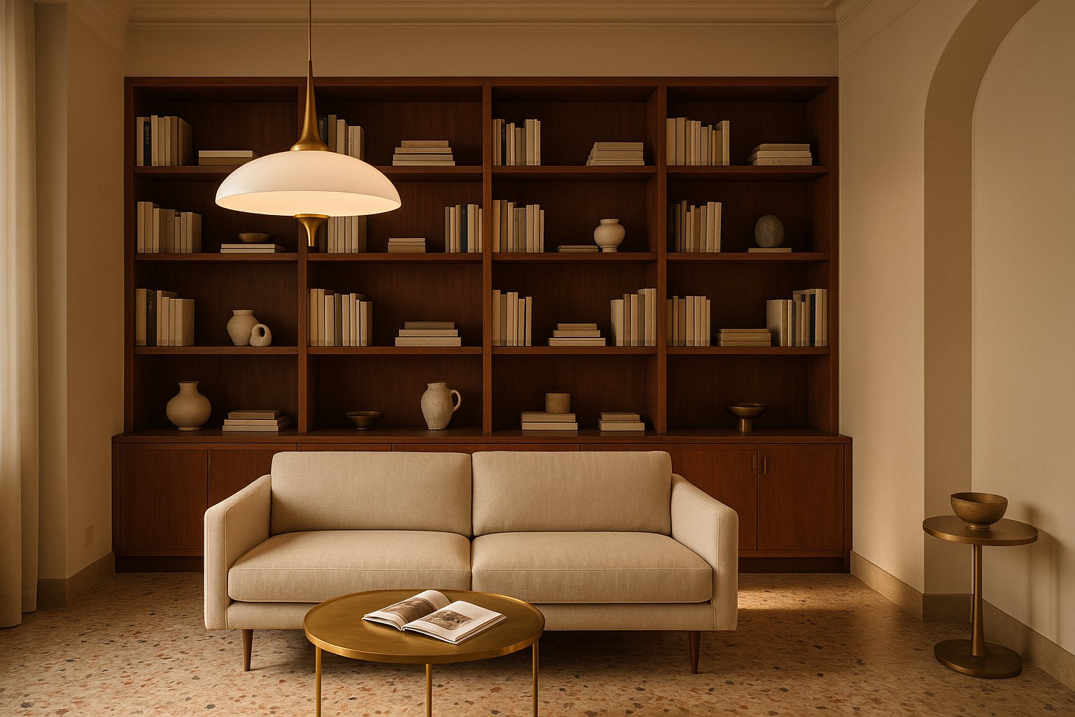 Interior design su misura — soggiorno italiano