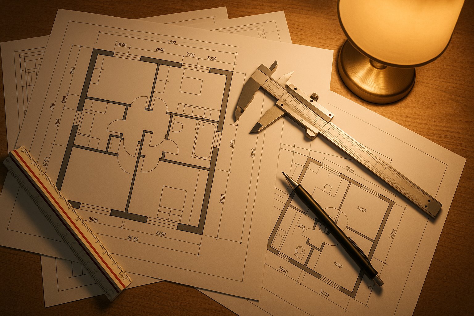 Planimetria catastale e strumenti da disegno